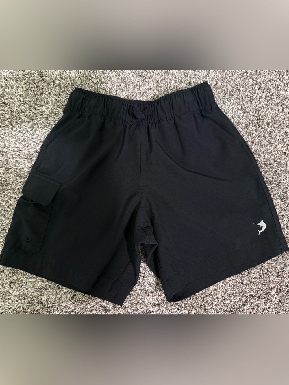 Reel Legends Black Performance Kids Shorts